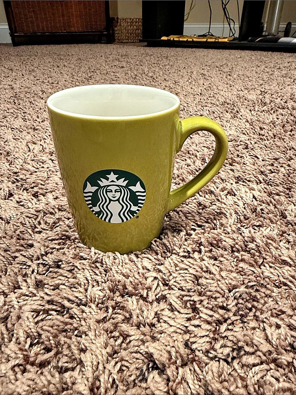Starbucks Green Mermaid Logo Mug